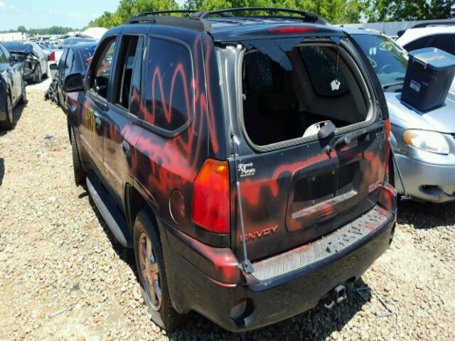 1GKDT13S282190321 - 2008 GMC ENVOY BLACK photo 9