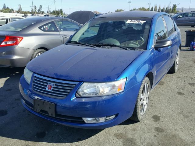 1G8AL52F35Z183627 - 2005 SATURN ION LEVEL BLUE photo 2