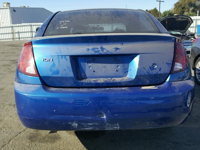 1G8AL52F35Z183627 - 2005 SATURN ION LEVEL BLUE photo 9