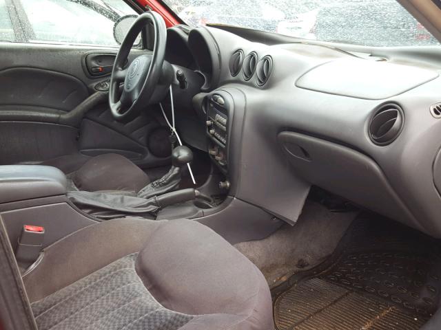1G2NE52FX4C130317 - 2004 PONTIAC GRAND AM S წითელი ფოტო 5