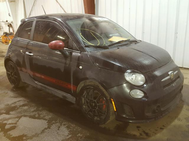 3C3CFFFH5CT292462 - 2012 FIAT 500 ABARTH BLACK photo 1