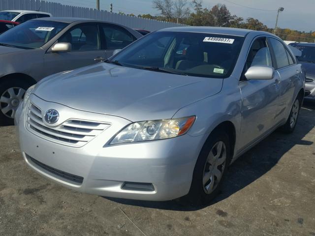 4T1BE46K07U166270 - 2007 TOYOTA CAMRY NEW SILVER photo 2