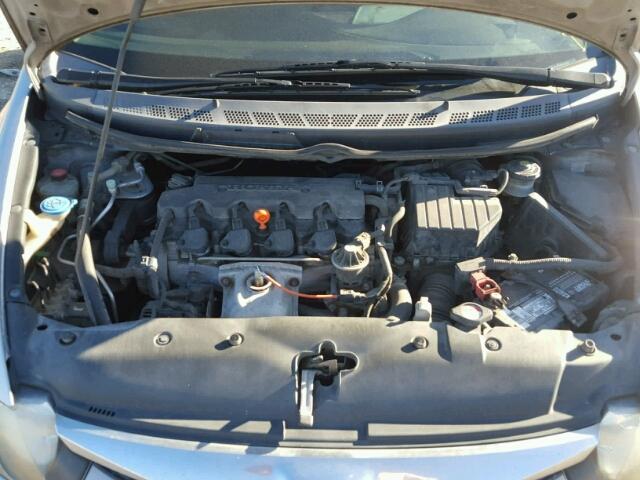 2HGFA1F59AH500723 - 2010 HONDA CIVIC SILVER photo 7