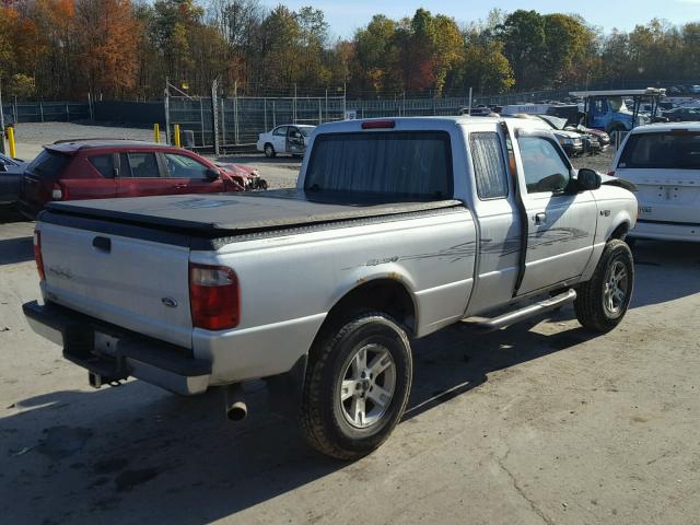 1FTZR15E94TA00591 - 2004 FORD RANGER SUP SILVER photo 4