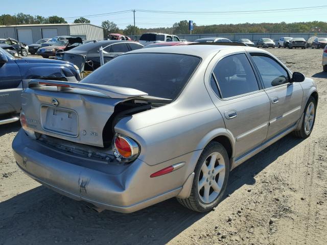 JN1DA31D42T435951 - 2002 NISSAN MAXIMA GLE SILVER photo 4