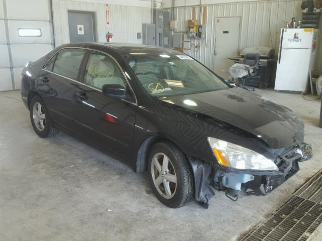 1HGCM56693A098083 - 2003 HONDA ACCORD EX BLACK photo 1