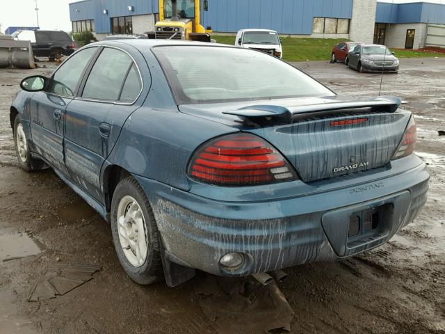 1G2NE52F62C176059 - 2002 PONTIAC GRAND AM S Mavi foto 3