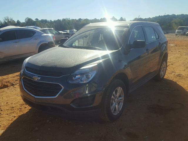 2GNALBEK4H1513857 - 2017 CHEVROLET EQUINOX LS GRAY photo 2