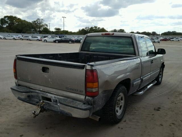 1GCEC19V5YZ315790 - 2000 CHEVROLET SILVERADO BEIGE photo 4