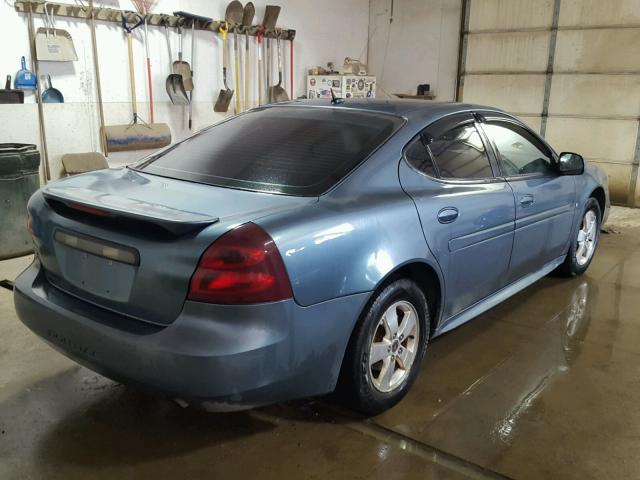 2G2WP582161150256 - 2006 PONTIAC GRAND PRIX Синій фото 4