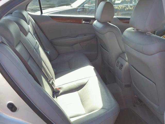 JTHBA30G565152189 - 2006 LEXUS ES 330 SILVER photo 6