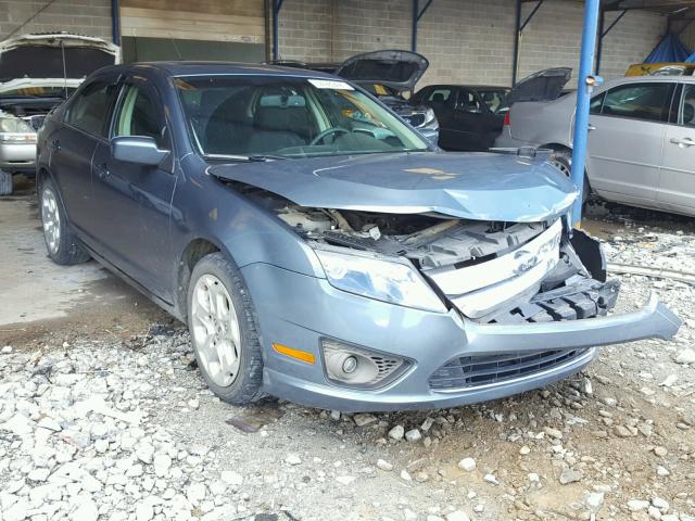 3FAHP0HA5BR206449 - 2011 FORD FUSION SE BLUE photo 1