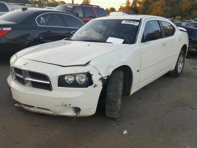 2B3KA43G77H613990 - 2007 DODGE CHARGER WHITE photo 2