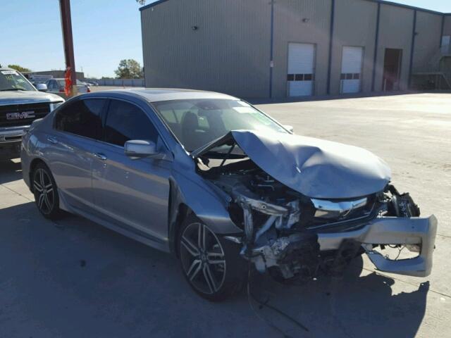 1HGCR3F98GA028466 - 2016 HONDA ACCORD TOU SILVER photo 1