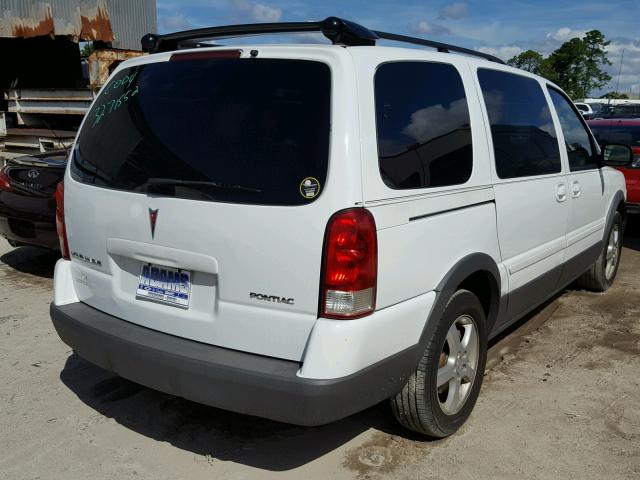 1GMDV33L05D187388 - 2005 PONTIAC MONTANA SV WHITE photo 4