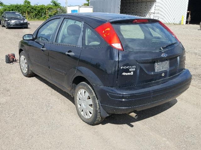 1FAFP37N56W191984 - 2006 FORD FOCUS ZX5 BLACK photo 3