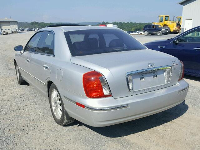 KMHFU45E65A413192 - 2005 HYUNDAI XG 350 SILVER photo 3