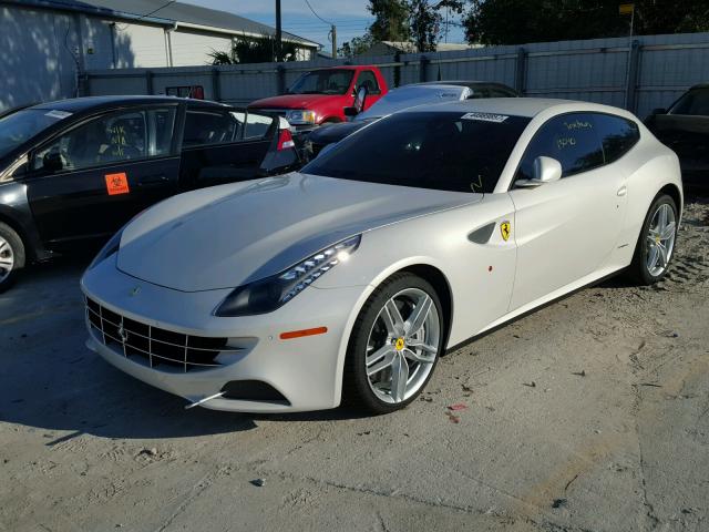 ZFF73SKA6C0187984 - 2012 FERRARI FF WHITE photo 2