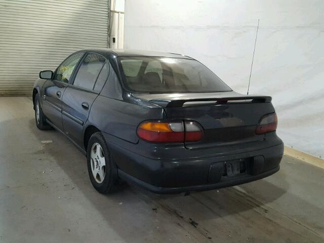 1G1NE52J62M509363 - 2002 CHEVROLET MALIBU LS 黑色 照片 3