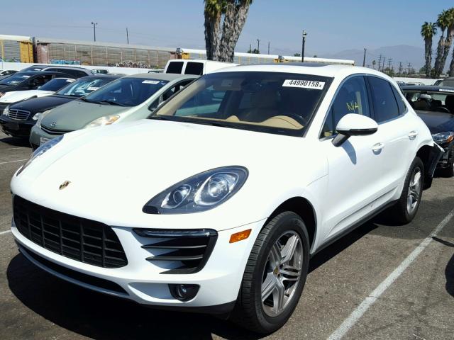 WP1AB2A53FLB69701 - 2015 PORSCHE MACAN S WHITE photo 2