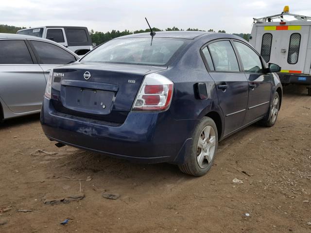 3N1AB61E39L654649 - 2009 NISSAN SENTRA 2.0 BLUE photo 4