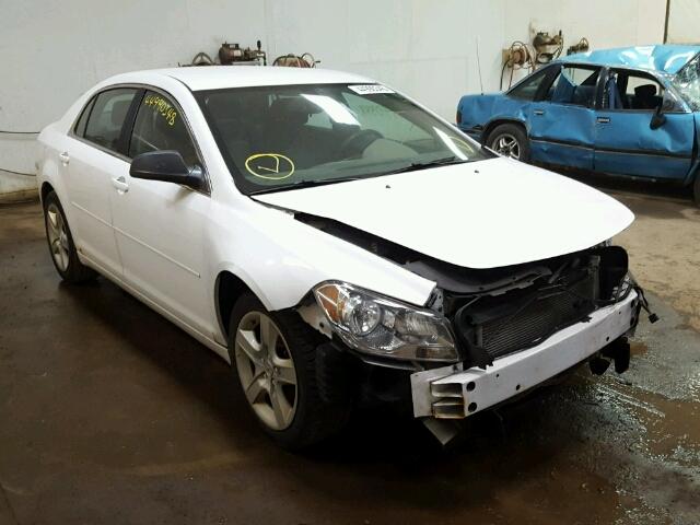 1G1ZG57BX9F225567 - 2009 CHEVROLET MALIBU LS WHITE photo 1