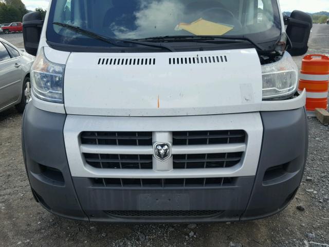 3C6TRVBG7EE122953 - 2014 RAM PROMASTER WHITE photo 7