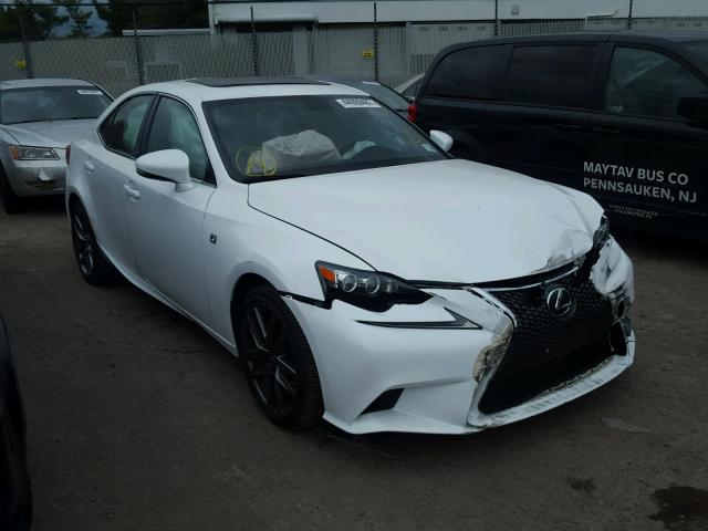 JTHBE1D20E5011178 - 2014 LEXUS IS 350 WHITE photo 1