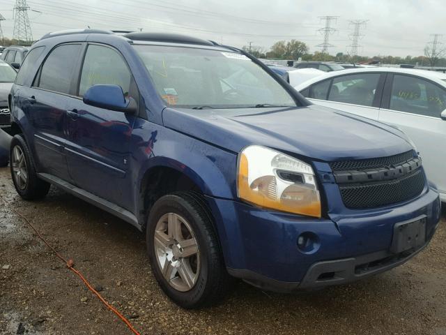 2CNDL53FX86289991 - 2008 CHEVROLET EQUINOX LT BLUE photo 1