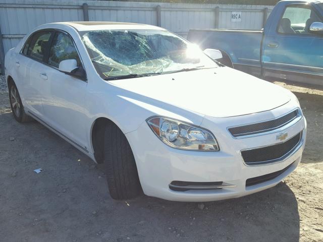 1G1ZJ57B59F136703 - 2009 CHEVROLET MALIBU WHITE photo 1