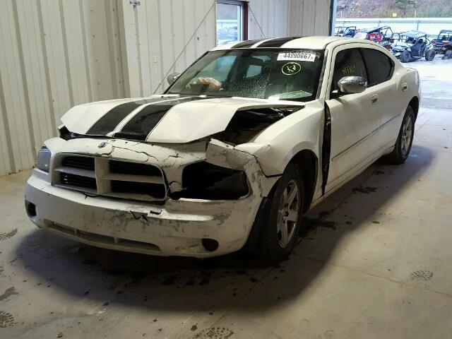 2B3KA43R97H696999 - 2007 DODGE CHARGER SE WHITE photo 2