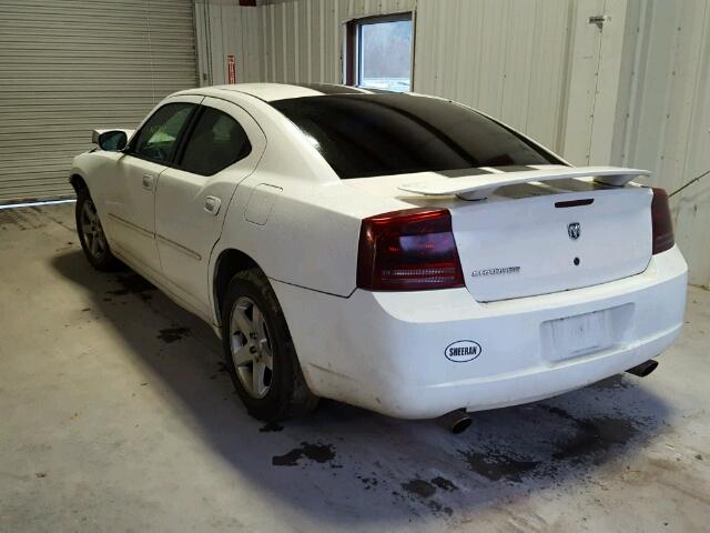 2B3KA43R97H696999 - 2007 DODGE CHARGER SE WHITE photo 3