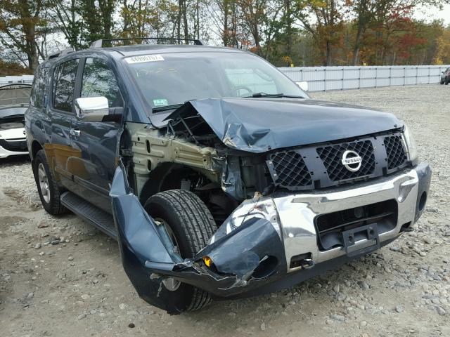 5N1AA08BX6N709274 - 2006 NISSAN ARMADA SE BLUE photo 1