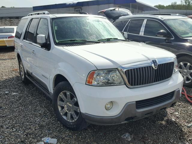 5LMFU28R24LJ06637 - 2004 LINCOLN NAVIGATOR Biały zdjęcie 1