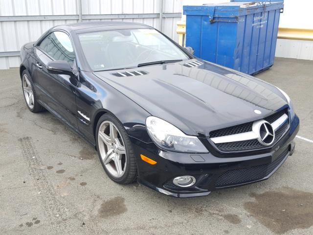 WDBSK71F09F142873 - 2009 MERCEDES-BENZ SL 550 BLACK photo 1