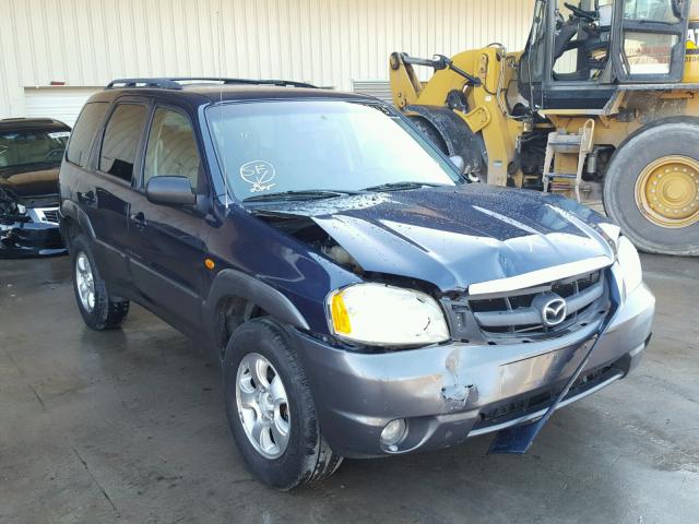 4F2CZ94103KM52422 - 2003 MAZDA TRIBUTE BLUE photo 1