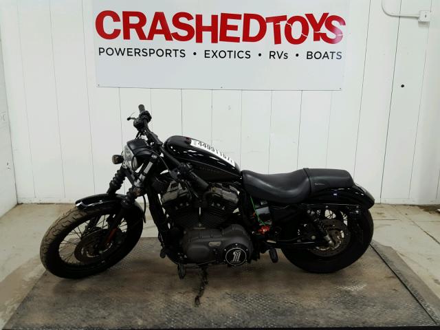 1HD1CZ319AC435358 - 2010 HARLEY-DAVIDSON XL1200 N BLACK photo 3