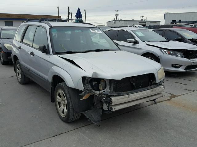 JF1SG63604H763401 - 2004 SUBARU FORESTER GRAY photo 1