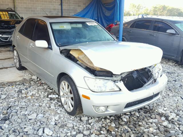 JTHBD182510003775 - 2001 LEXUS IS SILVER photo 1