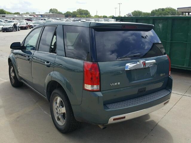 5GZCZ33Z07S844597 - 2007 SATURN VUE HYBRID GREEN photo 3