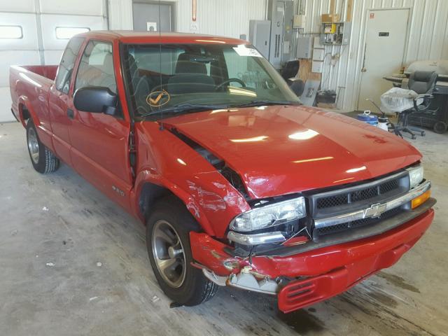 1GCCS19W018178725 - 2001 CHEVROLET S TRUCK S1 RED photo 1