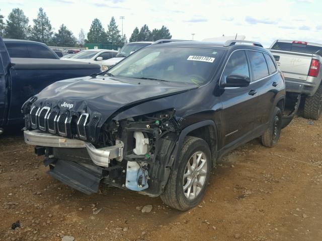 1C4PJMCS3EW151810 - 2014 JEEP CHEROKEE L BLACK photo 2