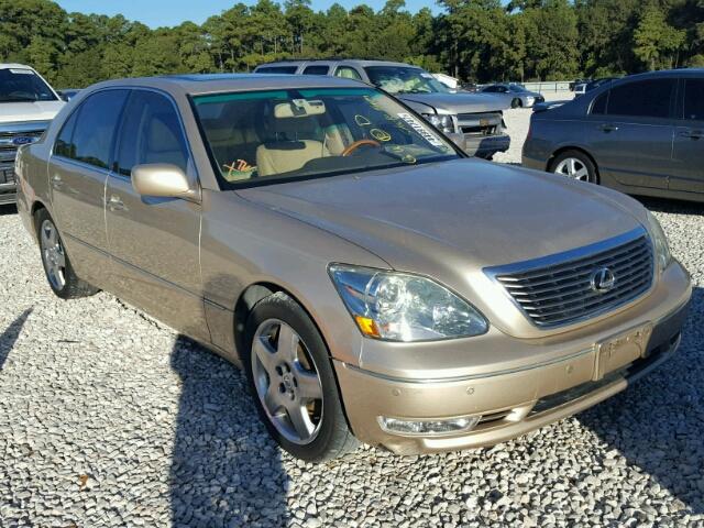 JTHBN36F265031784 - 2006 LEXUS LS GOLD photo 1