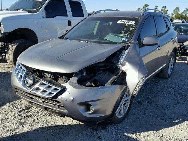 JN8AS5MT1CW255388 - 2012 NISSAN ROGUE S GRAY photo 2