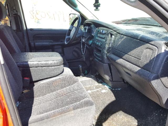 3D7KS28C45G737112 - 2005 DODGE RAM 2500 S წითელი ფოტო 5