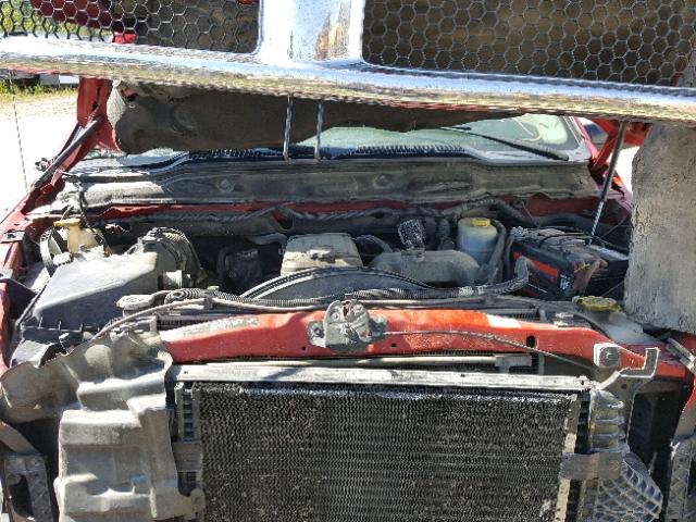 3D7KS28C45G737112 - 2005 DODGE RAM 2500 S წითელი ფოტო 7