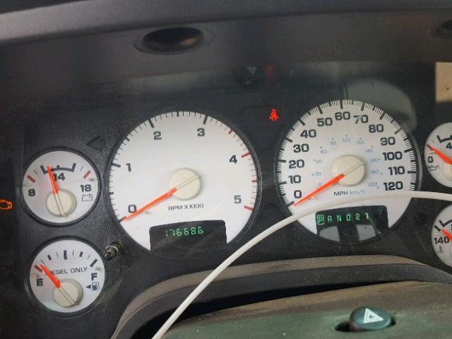 3D7KS28C45G737112 - 2005 DODGE RAM 2500 S წითელი ფოტო 8