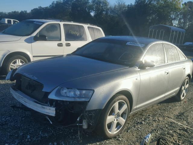 WAUDH74F48N079038 - 2008 AUDI A6 3.2 QUA GRAY photo 2