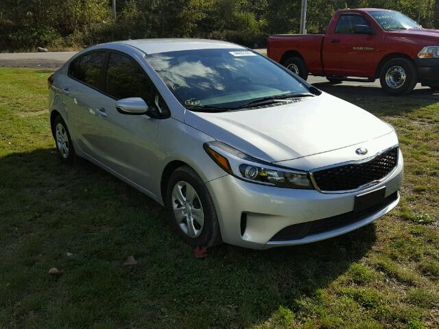 3KPFL4A77HE114391 - 2017 KIA FORTE SILVER photo 1