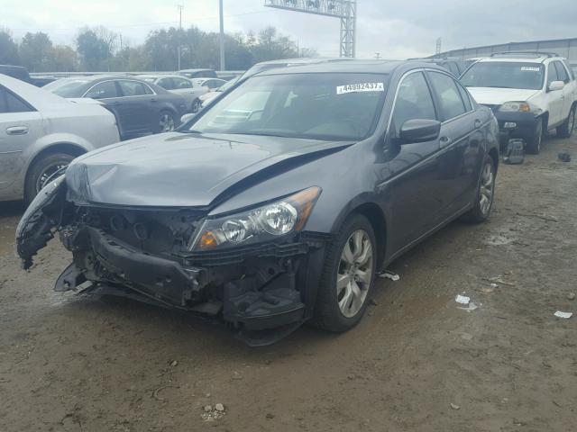 1HGCP2F85AA066266 - 2010 HONDA ACCORD EXL GRAY photo 2